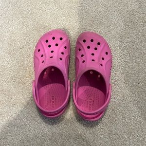 EUC Pink Crocs